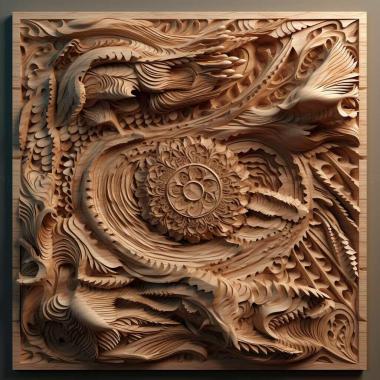 Patterns and decorations stl expansive 4 3d model